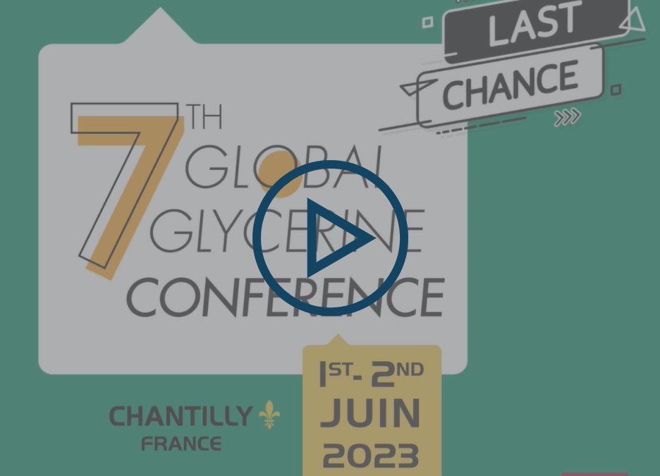Final call for the Global Glycerine Conference