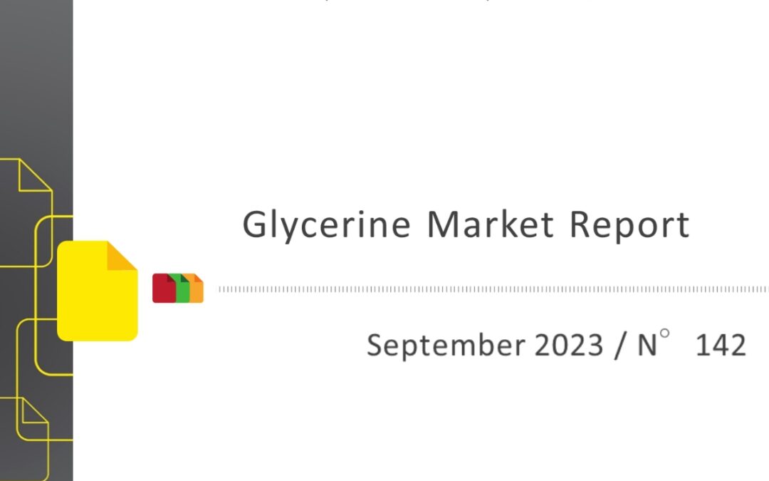 The September Oleoline Quarterly Glycerine Market Report is published